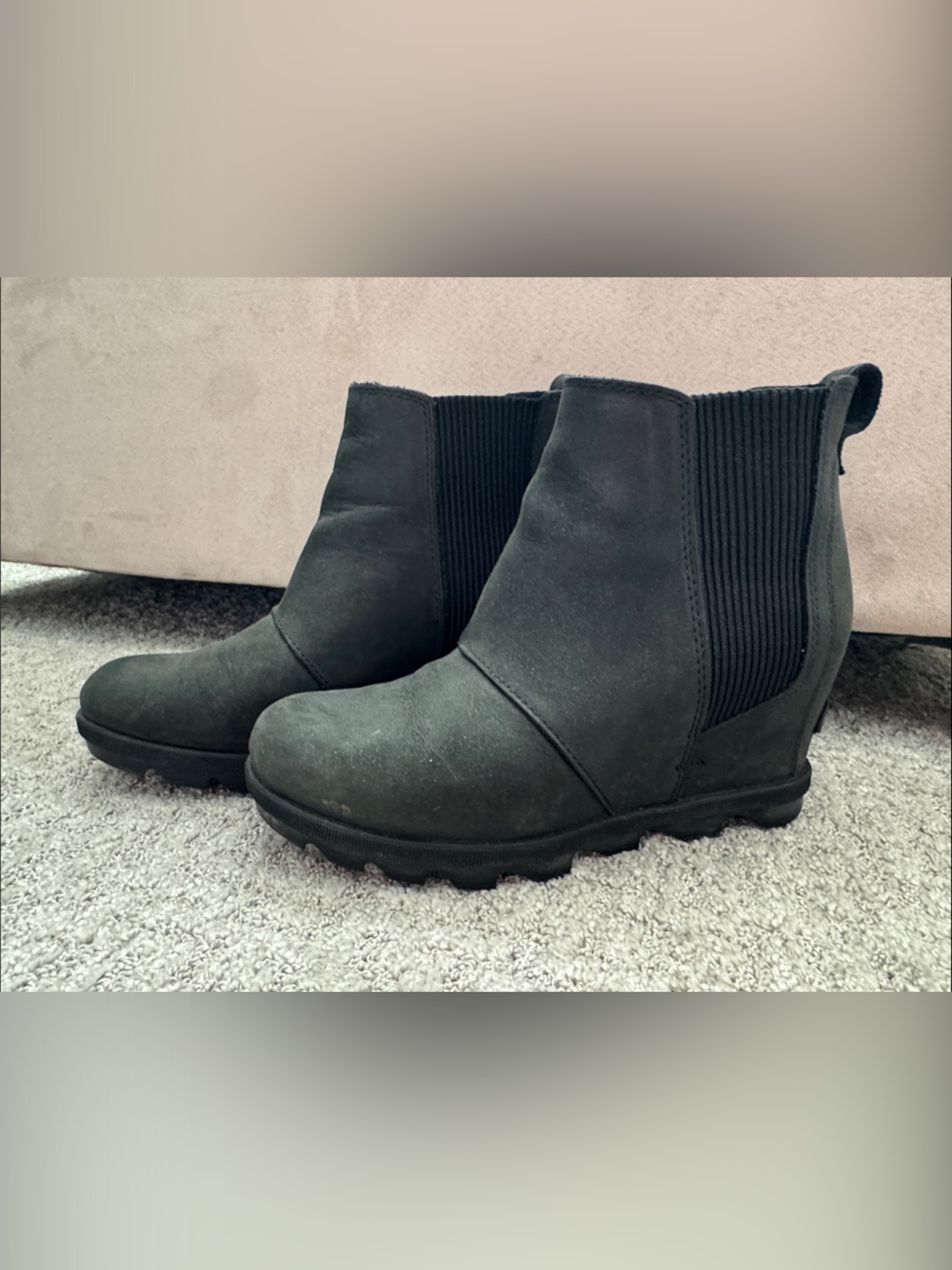 SOREL JOAN OF ARCTIC WEDGE II CHELSEA BOOTS WOMEN'S